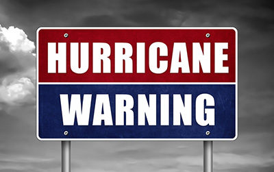 hurricane warning